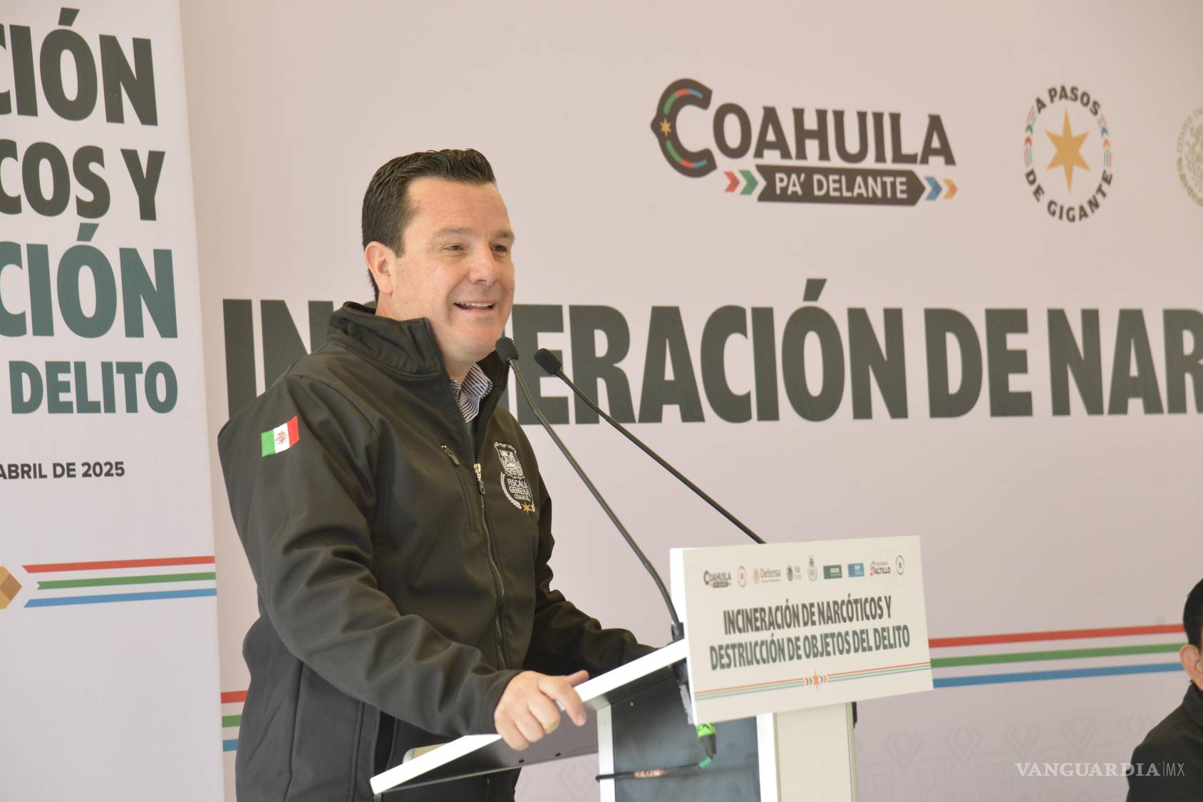 $!El fiscal general del Estado, Federico Fernández Montañez, informó sobre los bajos índices de homicidios en Coahuila durante 2024 y 2025.