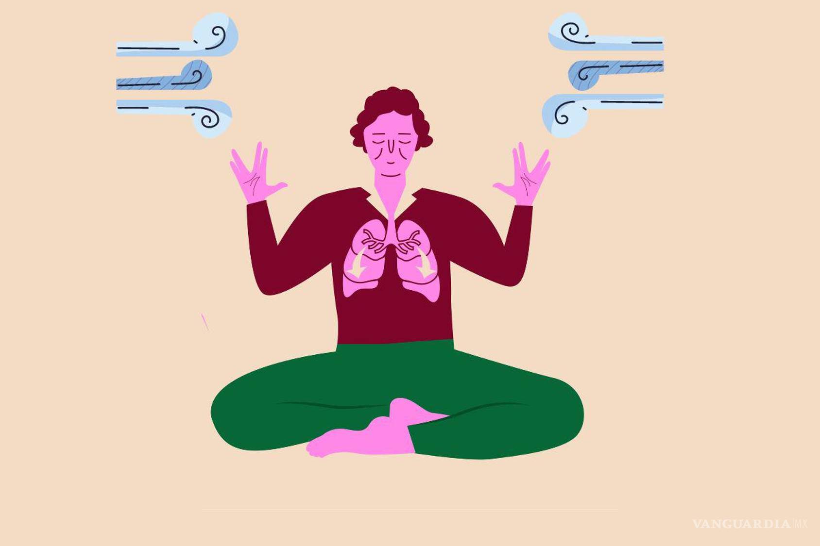 $!Realiza esta respiración Cuadrada Naam que trabaja en el cerebro y otorga paz mental.