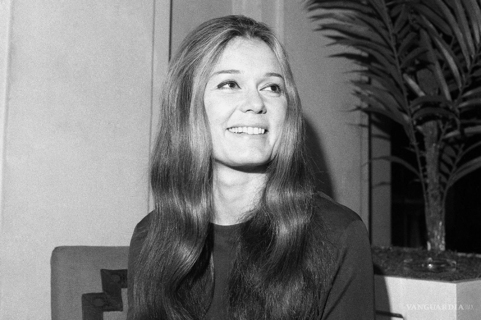 $!La feminista Gloria Steinem aparece en Nueva York el 17 de febrero de 1970.