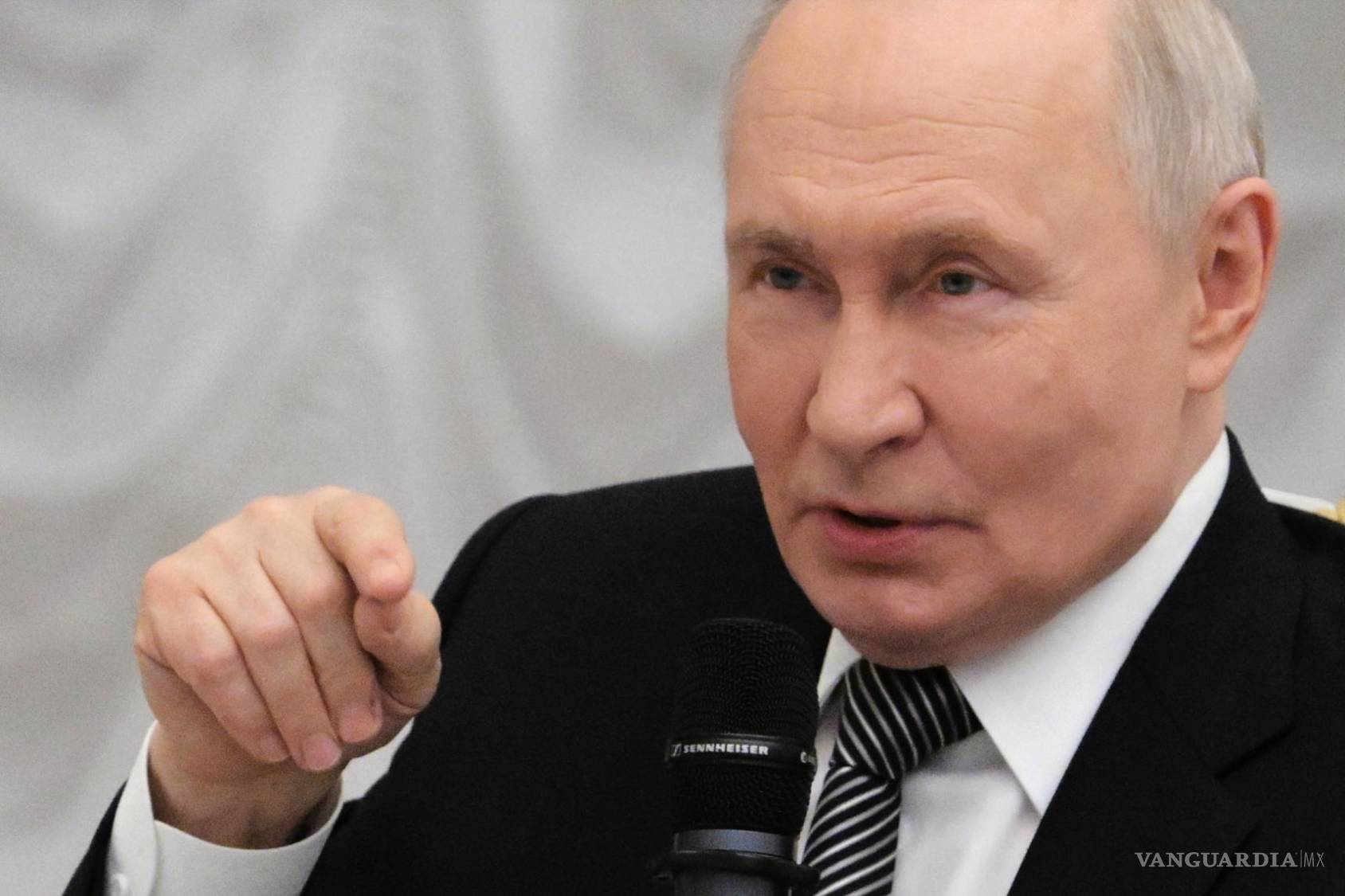 $!Putin insiste en que tiene la ventaja y reafirma su compromiso de seguir luchando contra Ucrania.