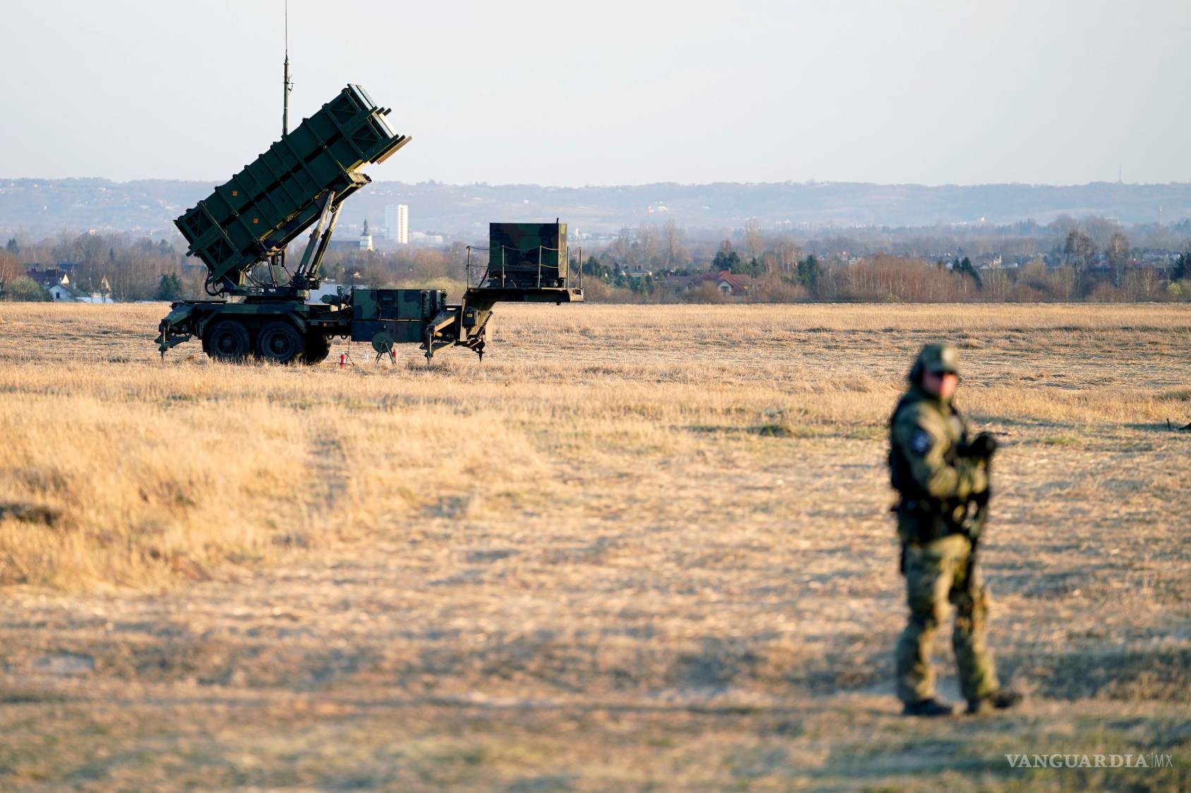 $!Misiles Patriot en el Aeropuerto Rzeszow-Jasionka de Polonia el 25 de marzo del 2022.