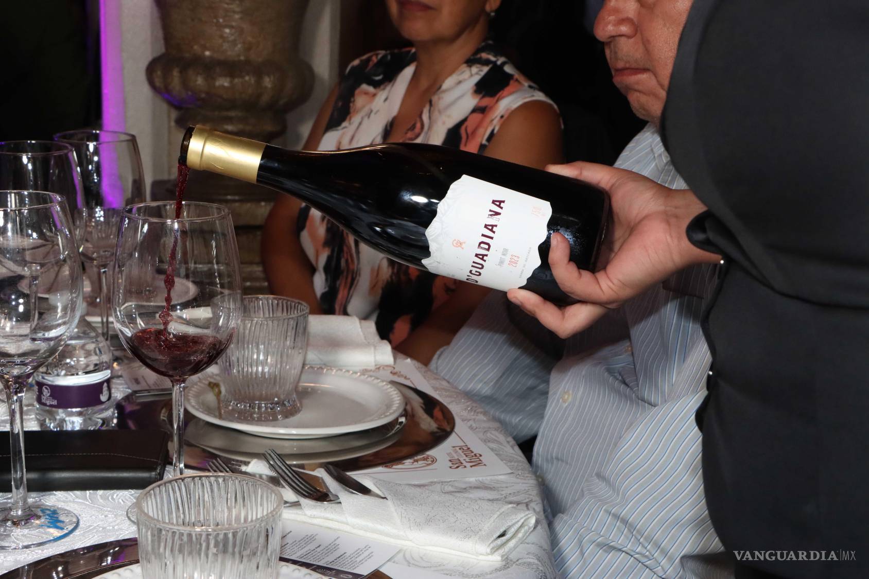 $!D´Guadiana fue uno de los anfitriones especiales de la velada.