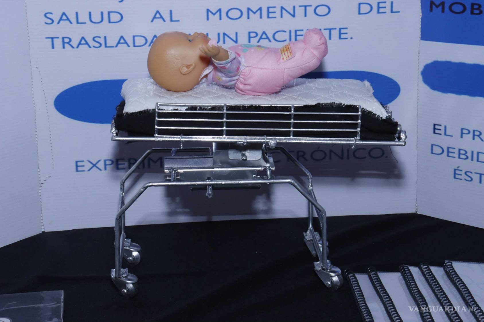 $!El prototipo puede soportar pesos de hasta 200 kilogramos.