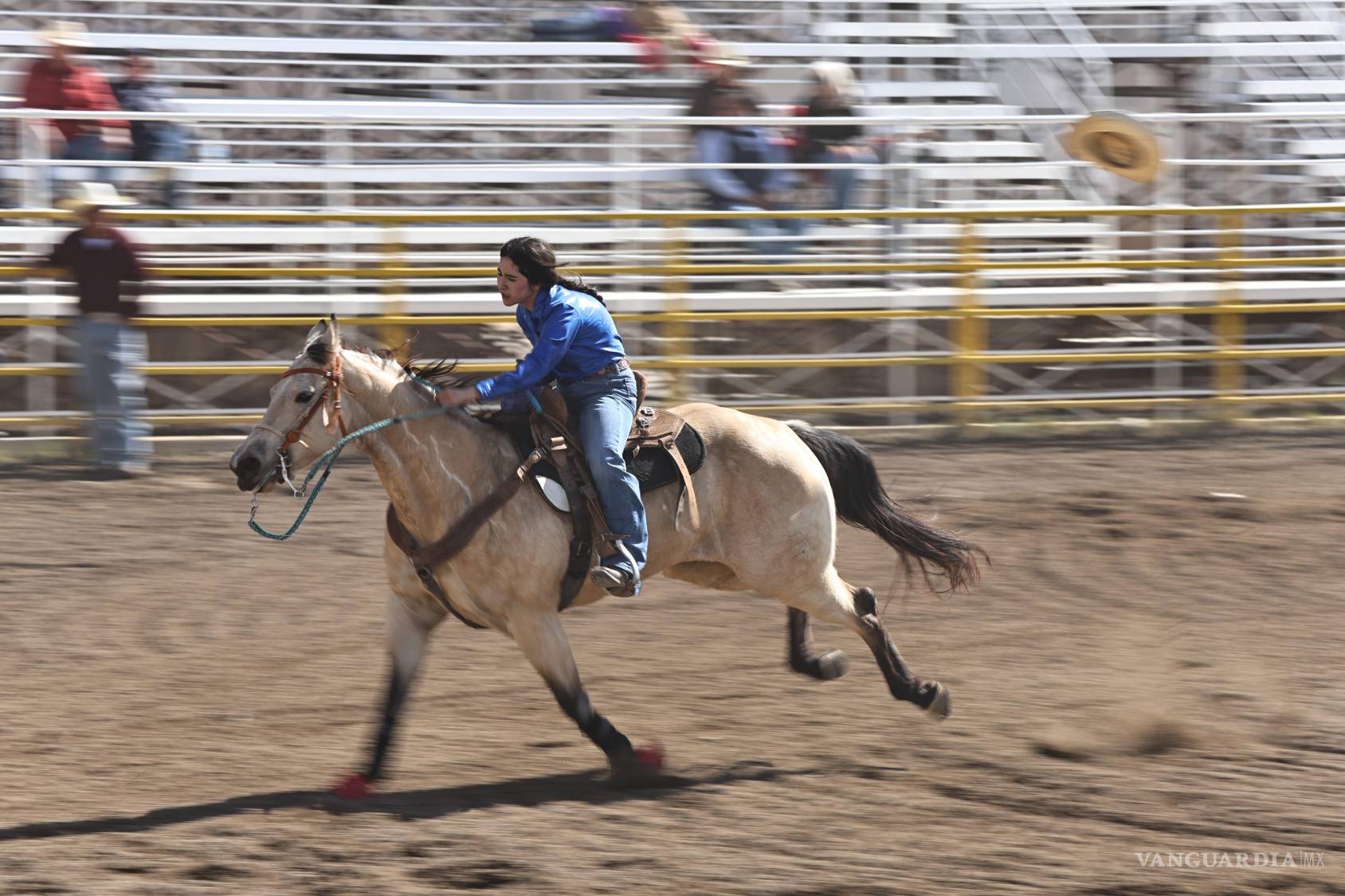 $!En la arena, 8 segundos, se realizaron las competencias para elegir a la selección de rodeo que irá a la CONADE 2026.
