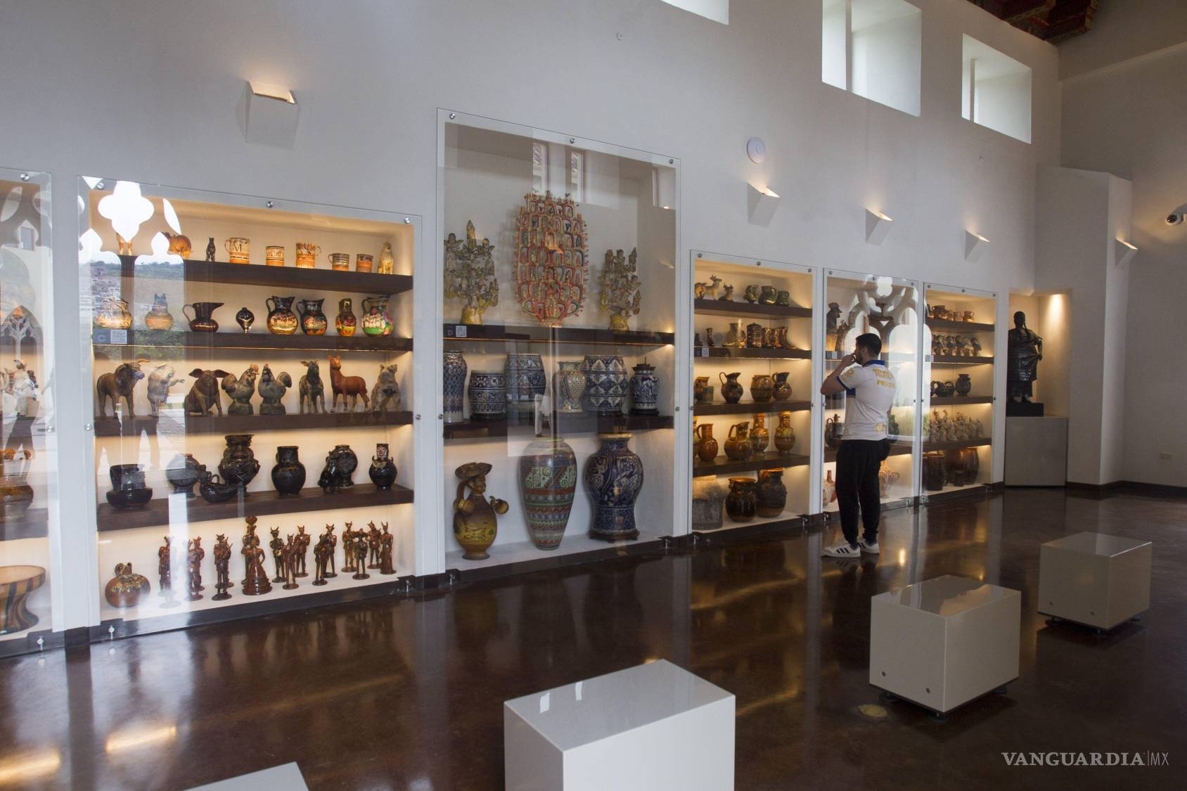 $!Convirtió su casa, La Milarca, en un museo ubicado en el Parque Rufino Tamayo, donde exhibe su colección privada de más de 3 mil 700 piezas históricas.