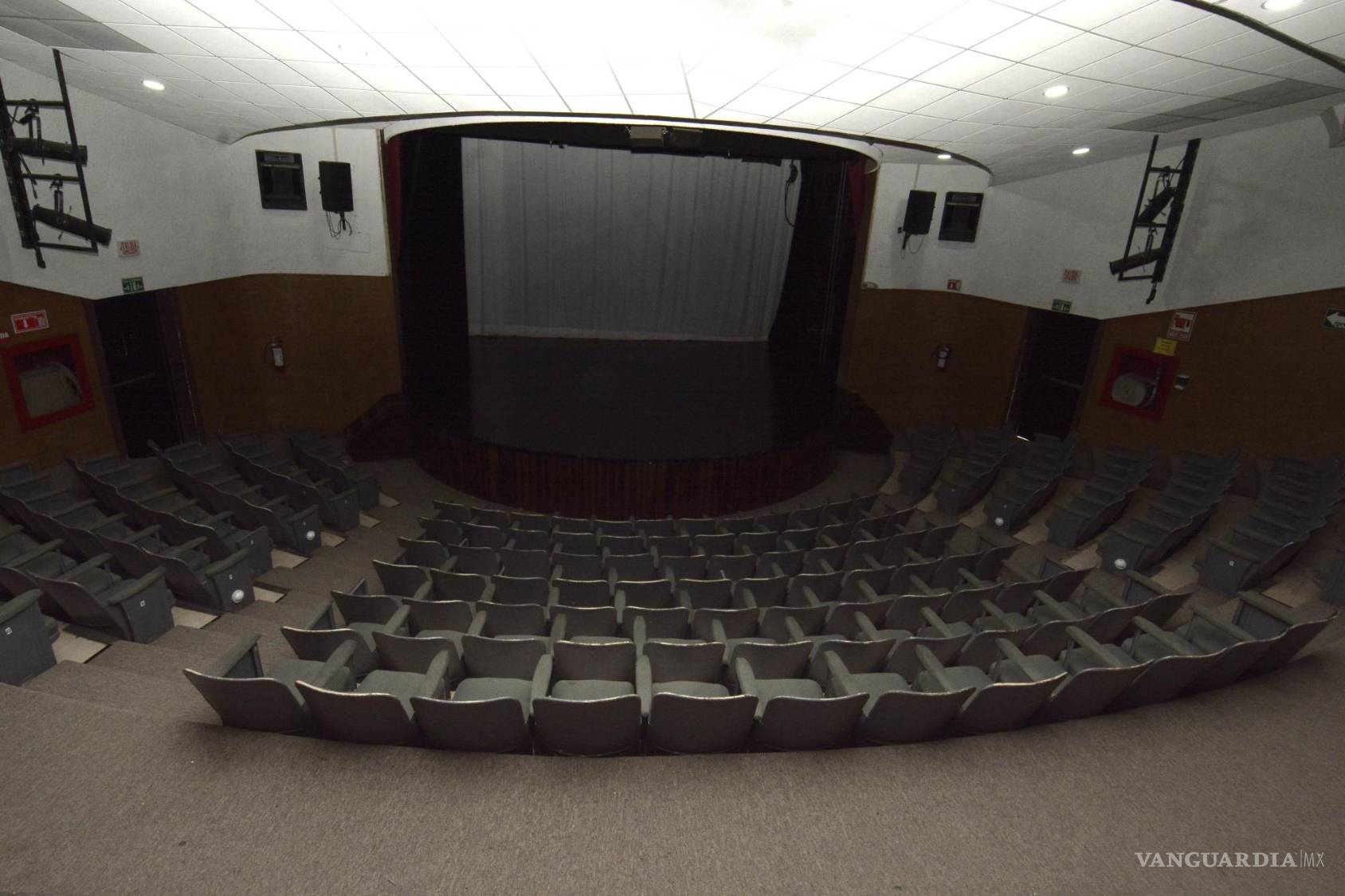 $!El Teatro del IMSS tuvo una vida muy activa en sus inicios y durante los primeros años del siglo 21, pero aún ofrece actividades con regularidad.