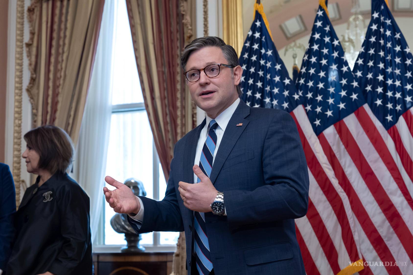 $!Mike Johnson coordinó la convención del partido a solicitud explícita de Donald Trump.