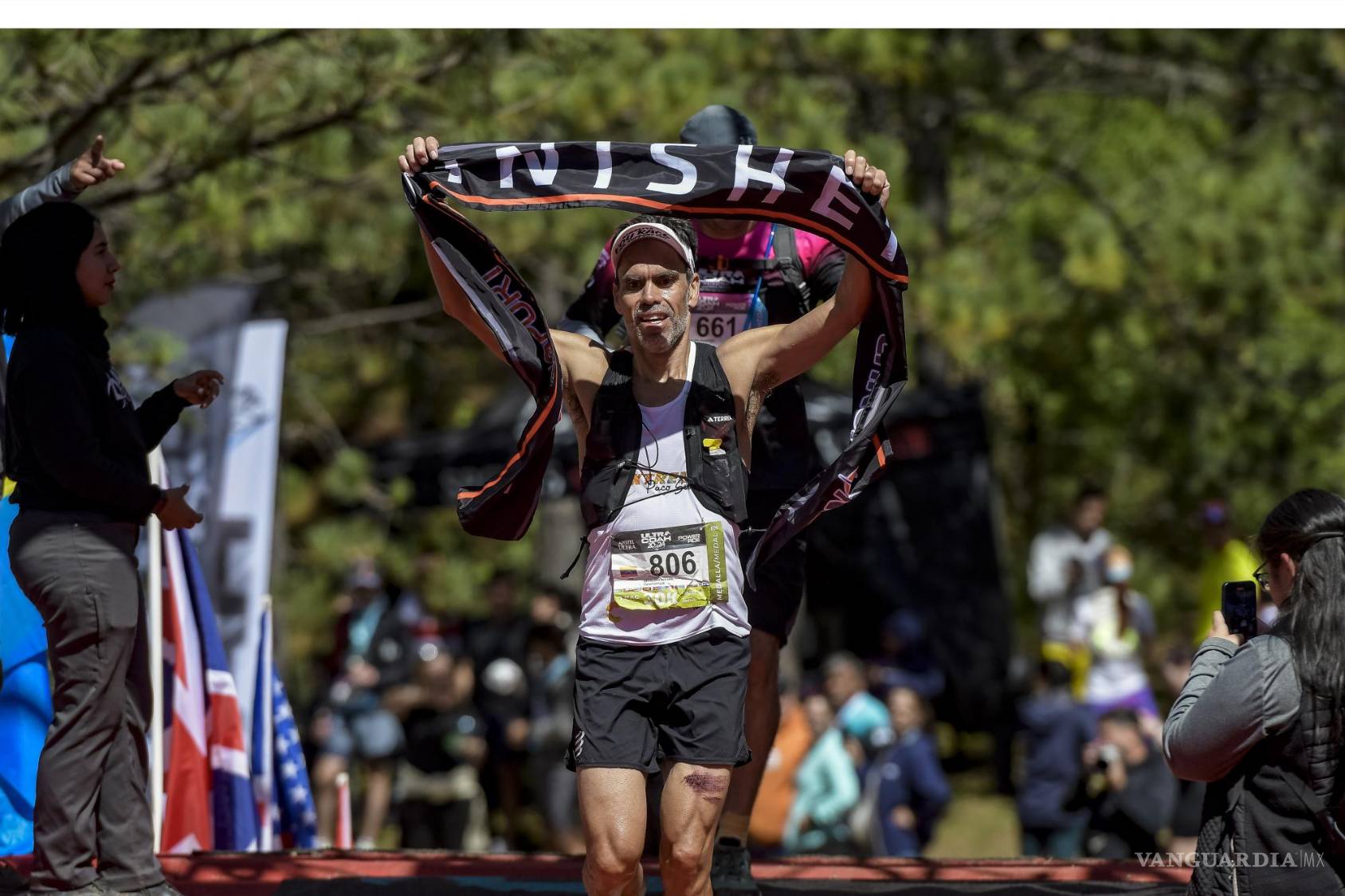 $!Francisco Serrano logró por mucho llevarse la ventaja y ganar el primer lugar de la 30K.