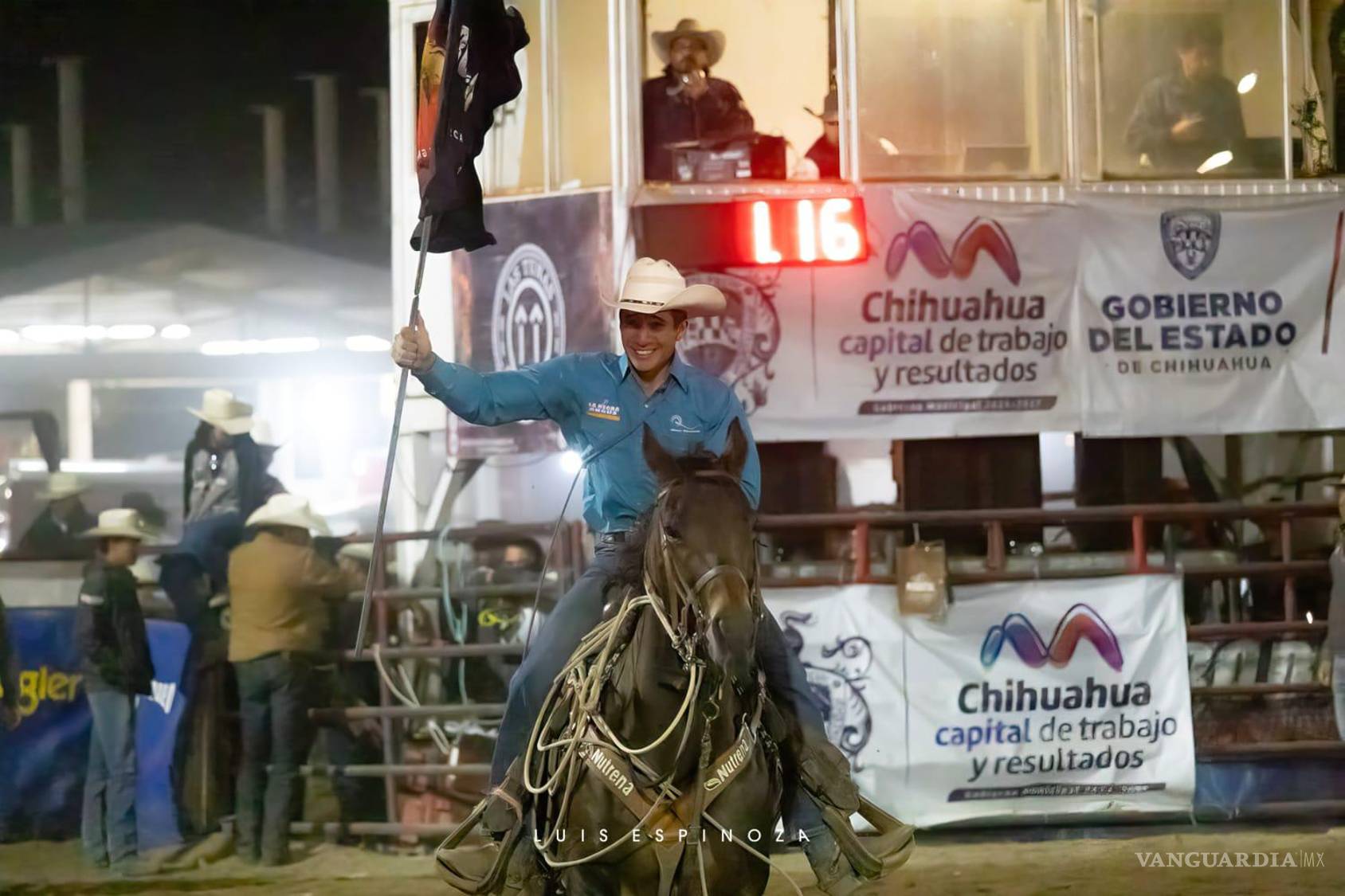 $!Pablo Múzquiz entrena con determinación para alcanzar nuevas metas en el rodeo y seguir inspirando a otros jóvenes.
