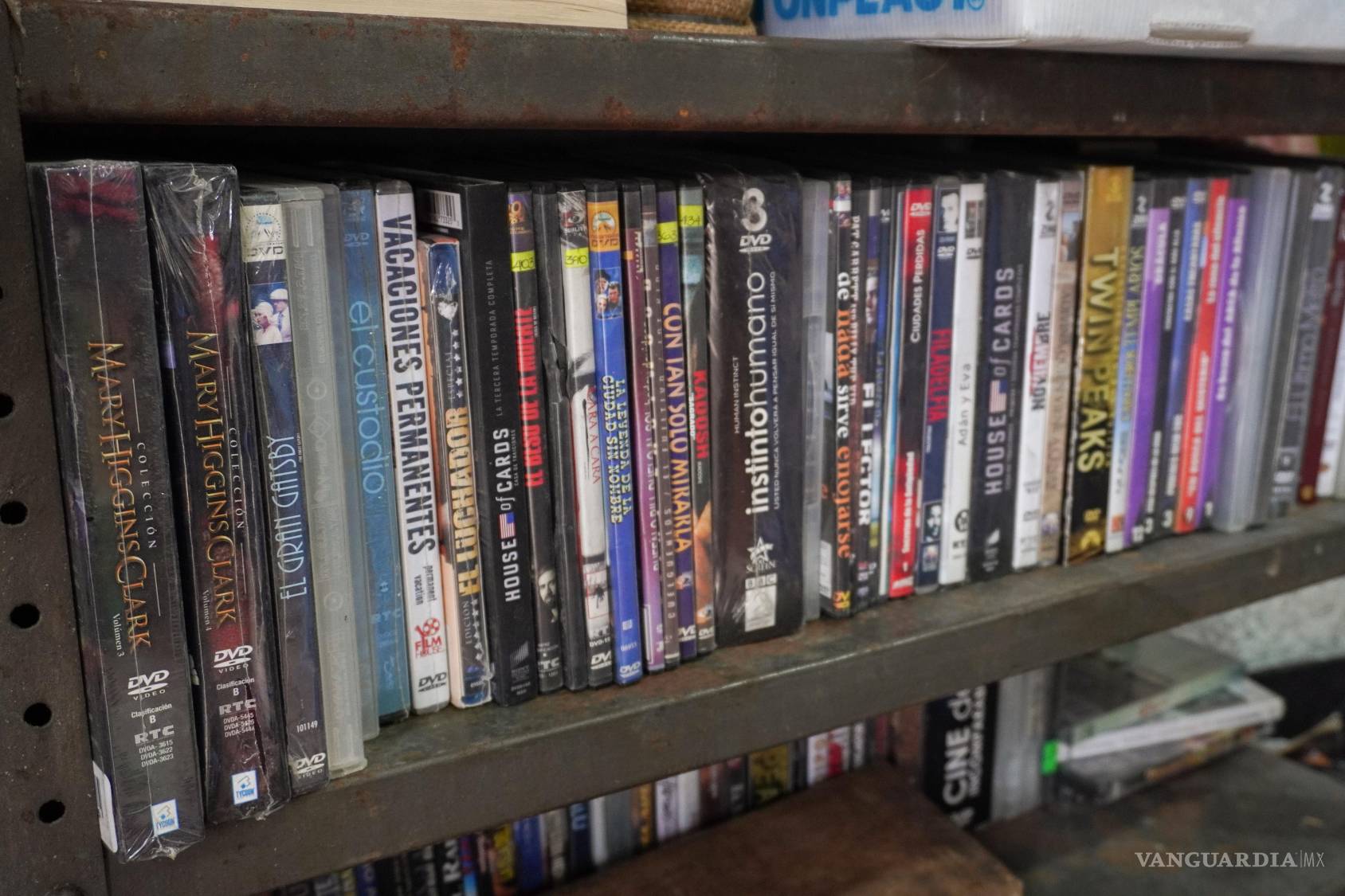$!También hay películas en DVD y VHS.