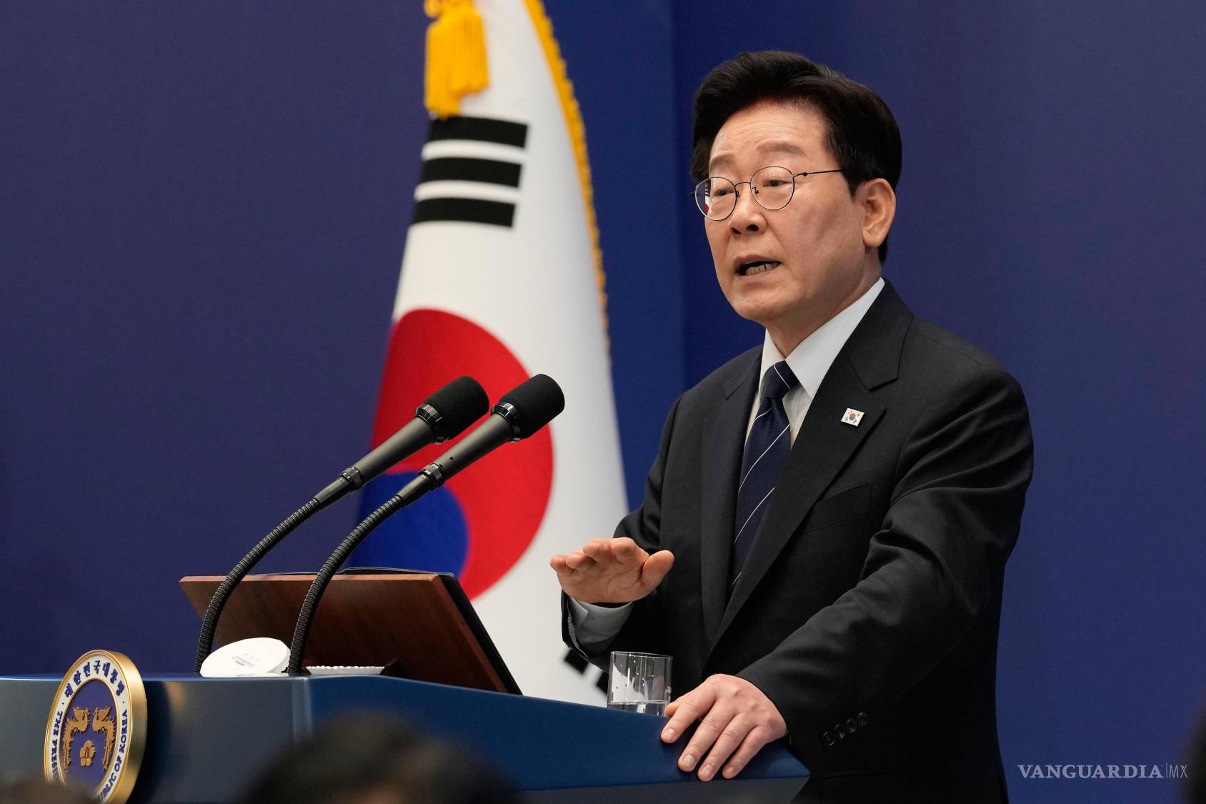 $!Lee Jae Myung rechazó cualquier participación militar de Corea del Sur en el Medio Oriente.