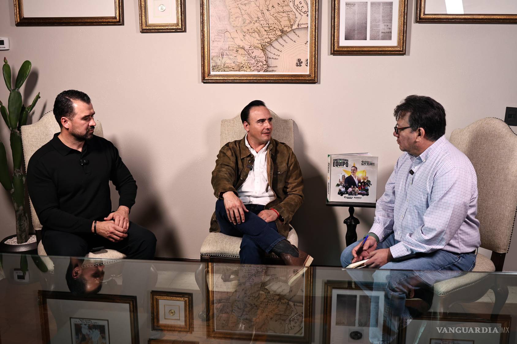 $!En la conversación resaltó la importancia que tiene el cumplir con la gente.