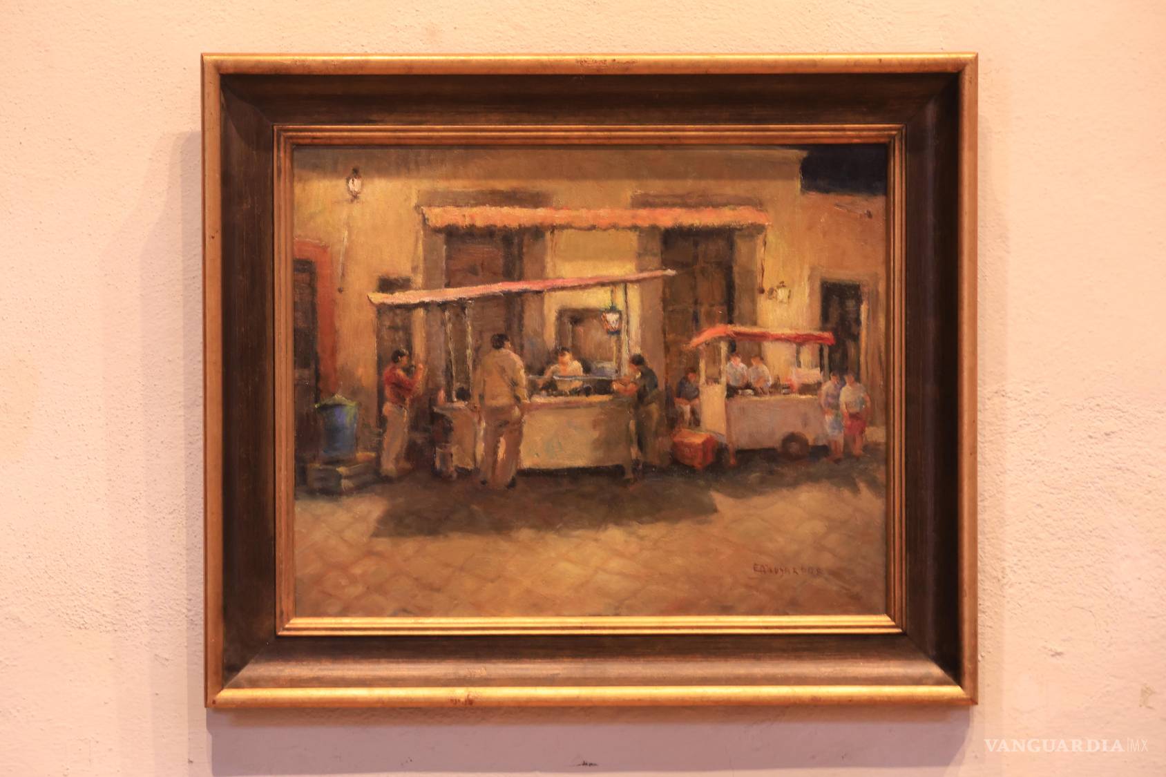 $!Emilio Abugarade, el artista que retomó la pintura ‘con la izquierda’ tras una embolia