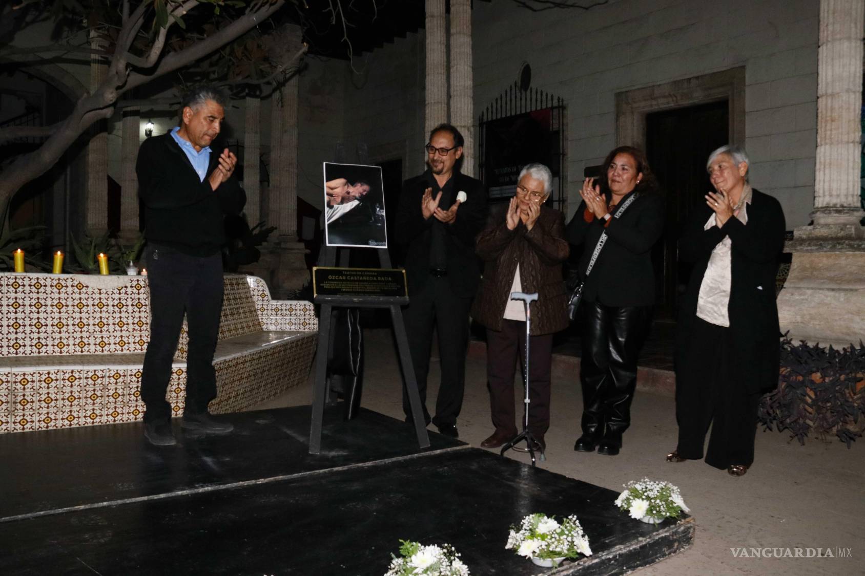 $!Entre aplausos Ozcar fue recordado por sus colegas, amigos y alumnos.