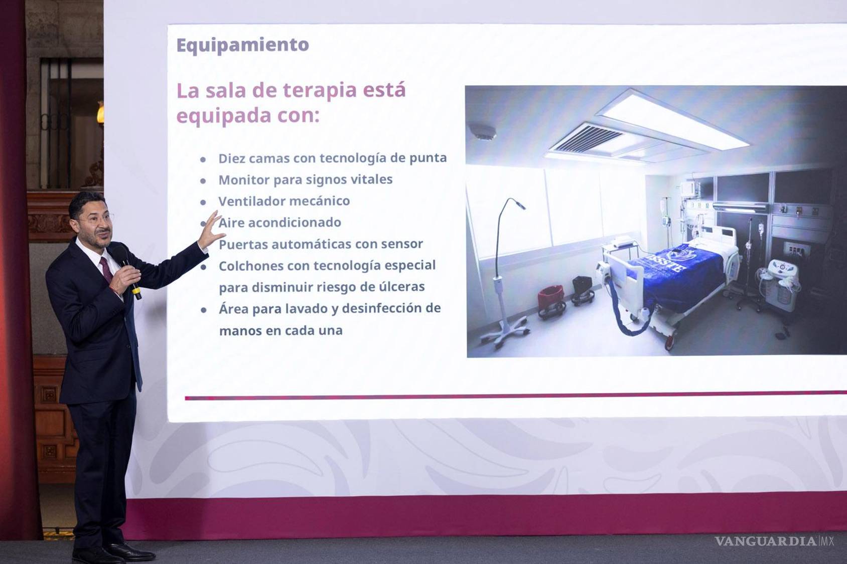 $!Martí Batres Guadarrama, director general del Instituto de Seguridad y Servicios Sociales de los Trabajadores del Estado (ISSSTE).