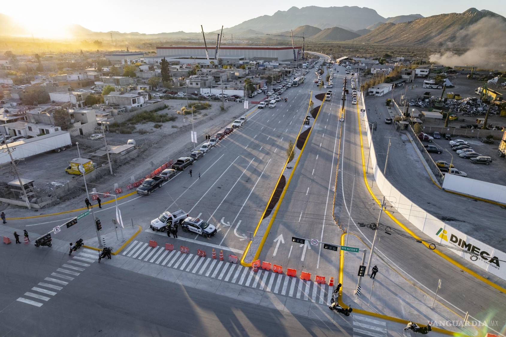 $!La Prolongación Nazario Ortiz Garza fue entregada para mejorar la conexión de colonias del poniente con el norte de Saltillo.