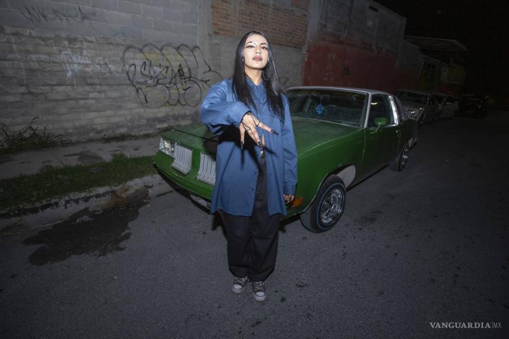 $!Yuli miembro de la cultura lowrider en Saltillo.