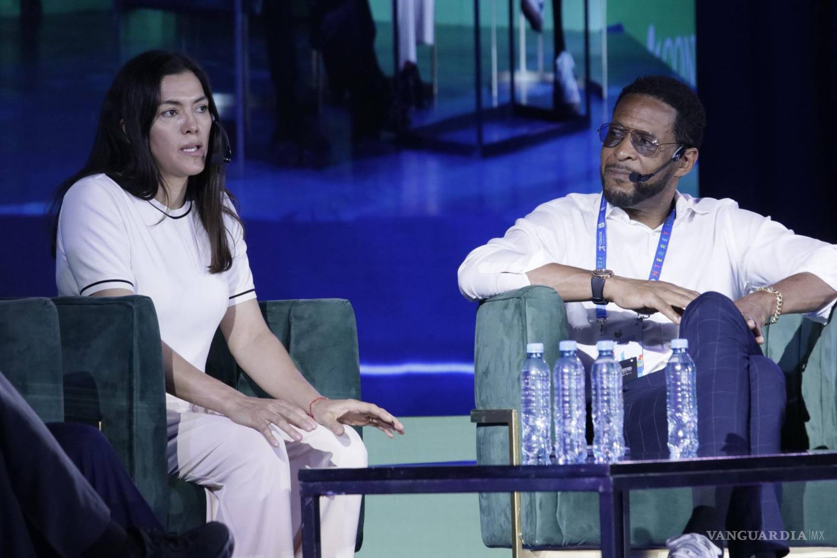 $!Maria del Rosario Espinoza, atleta olímpica, estuvo presente en el evento.