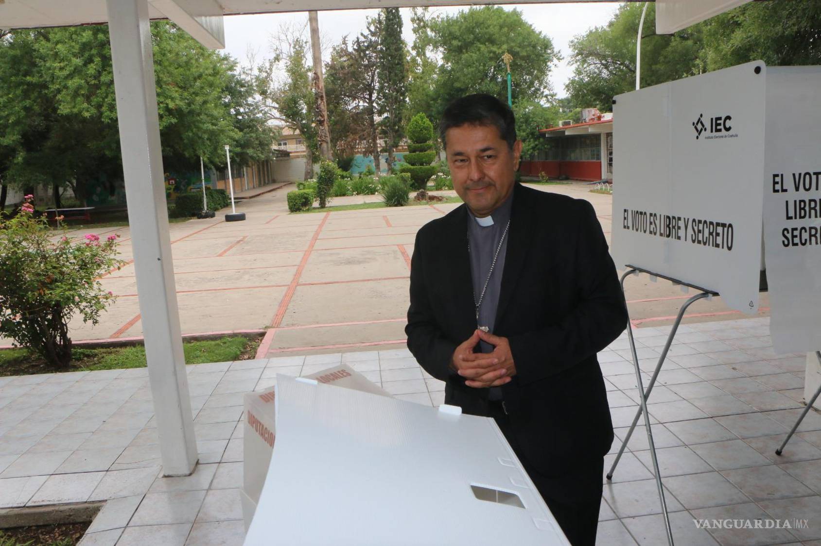 $!El obispo Alfonso Gerardo Miranda llamó a la ciudadanía a ejercer un voto consciente y responsable.