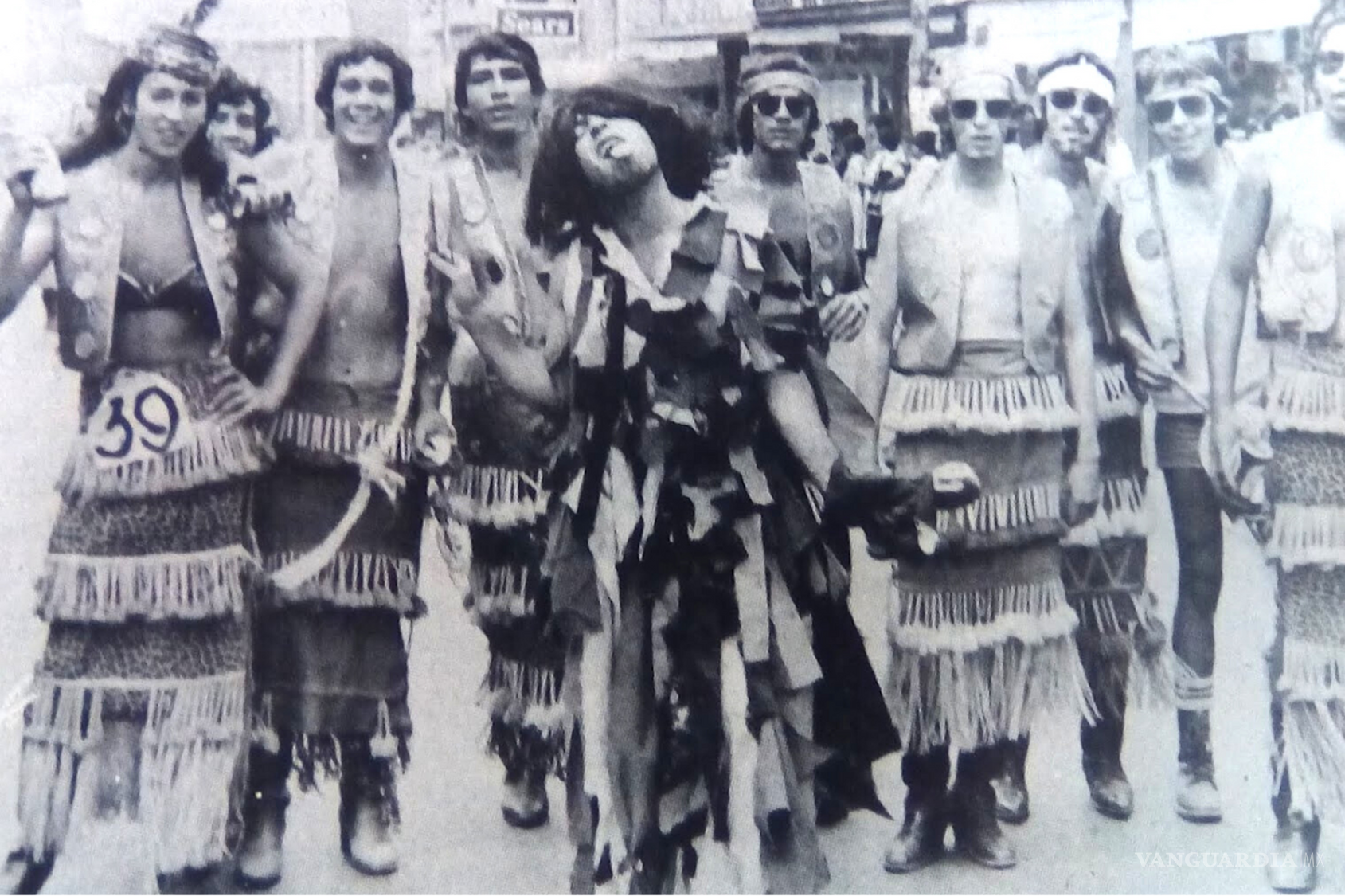$!Parte de las representaciones también eran culturales, por ejemplo los matlachines.