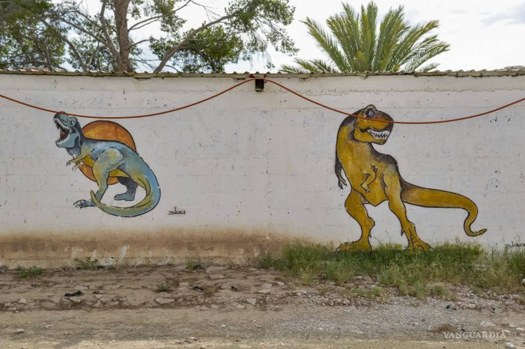 $!Huellas de dinosaurio de 72 millones de años en Porvenir de Jalpa, un testimonio fascinante de los dinosaurios pico de pato o hadrosaurios que habitaron la zona.