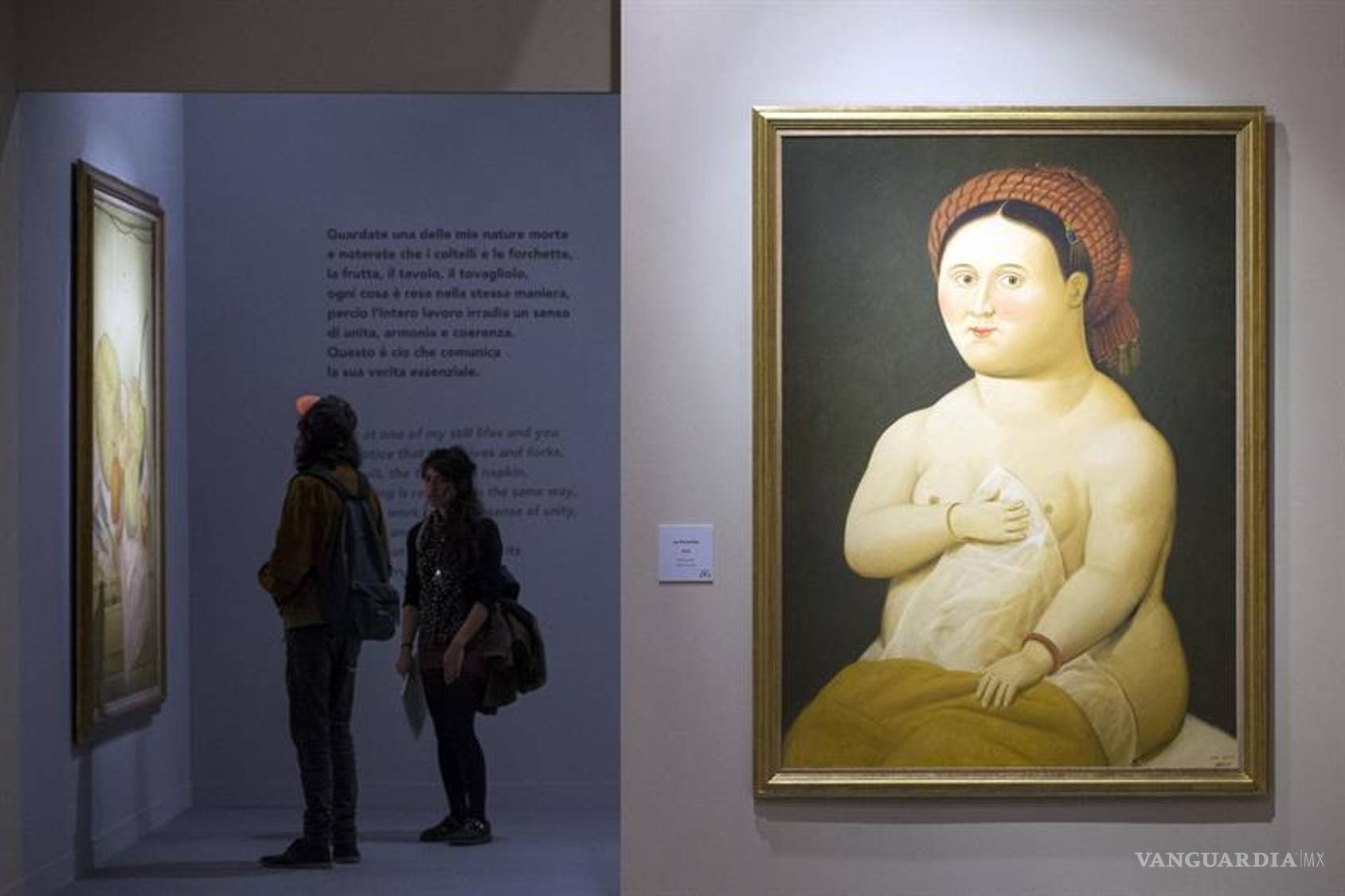 $!Botero presenta en Roma su retrospectiva "de inspiración latinoamericana"