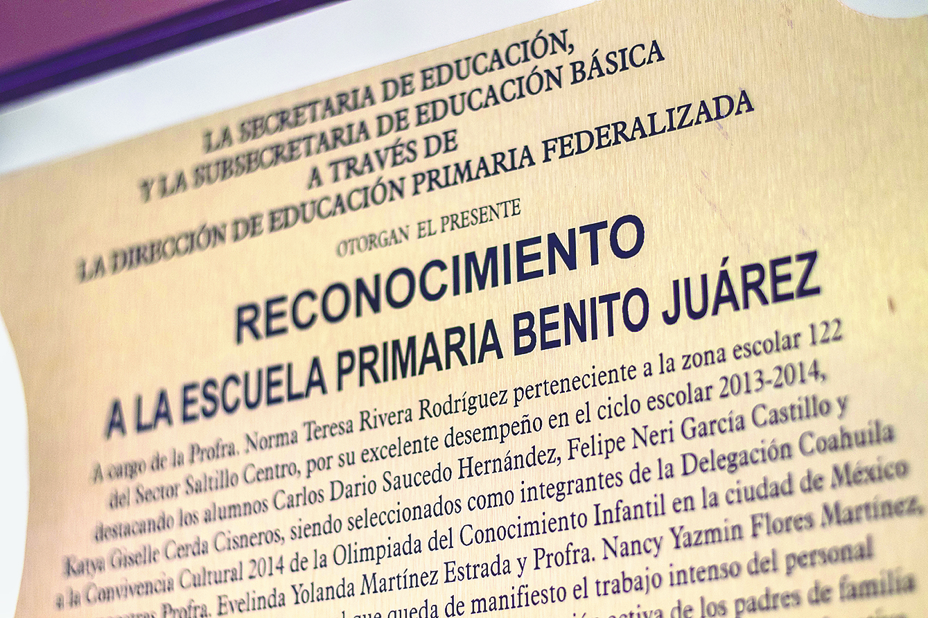 $!El secreto de la mejor primaria de México: la escuela 'Benito Juárez' en Saltillo, Coahuila