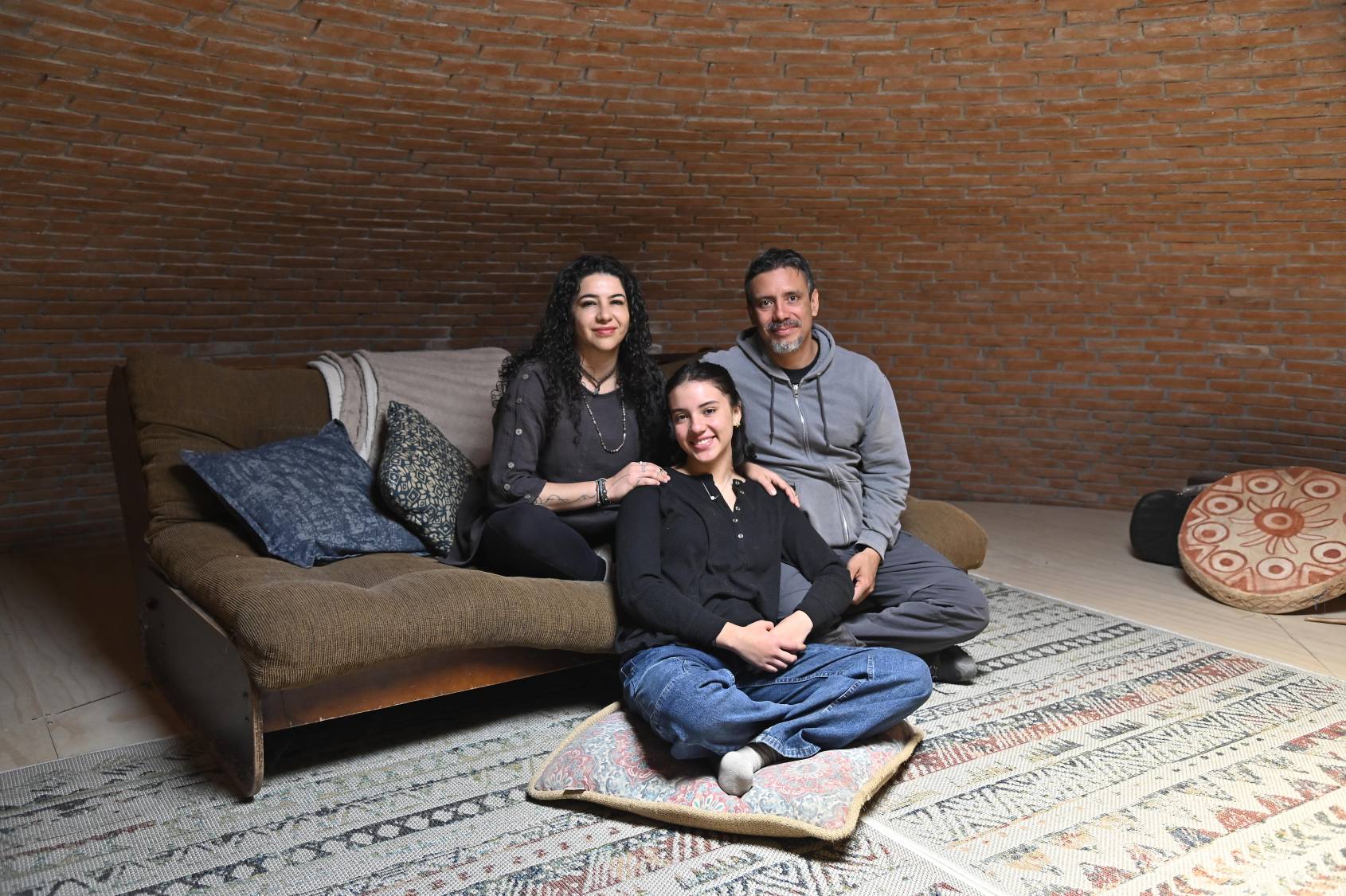 $!Los Mayorga-Castillo en el tapanco de su casa.