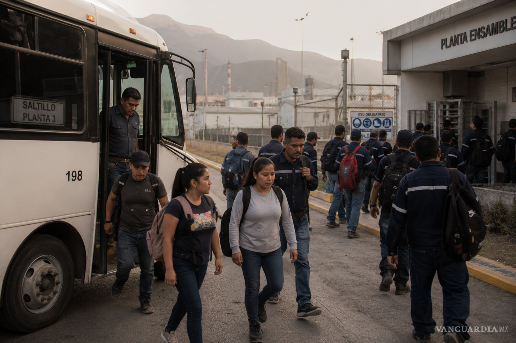 $!Las plantas industriales de la región sureste reciben diariamente a trabajadores provenientes de distintas ciudades y estados. La economía local necesita esa movilidad, aunque parte del lenguaje cotidiano siga colocando a quienes llegan en la categoría de “los de afuera”.