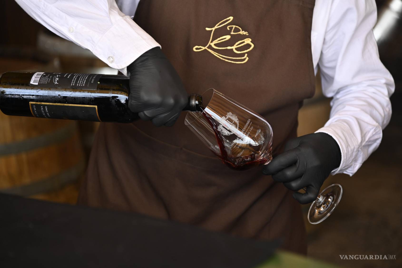 $!El banquete de cuatro tiempos incluyó platillos de alta cocina maridados con etiquetas representativas de la casa vitivinícola.