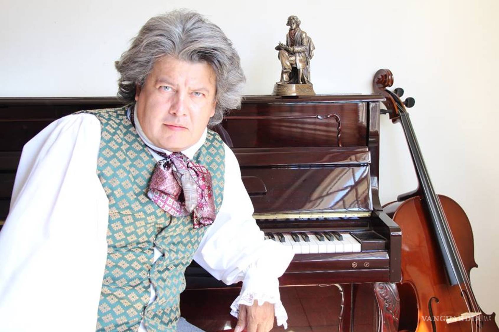 $!Mario Clío trae de vuelta al maestro, con 'El Fantasma de Beethoven'