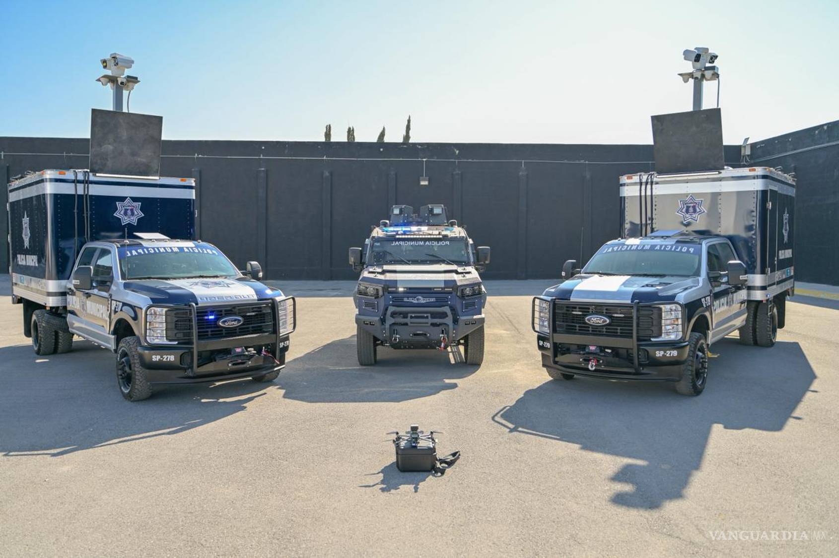 $!Nuevas unidades y equipamiento refuerzan los recorridos de prevención del delito.