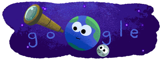 $!Google dedica su doodle al hallazgo de los siete planetas similares a la Tierra