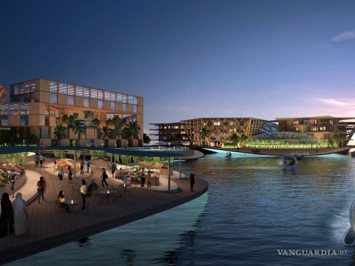 $!Esta es Oceanix City, la ciudad para 10 mil habitantes que está ¡sobre el agua!