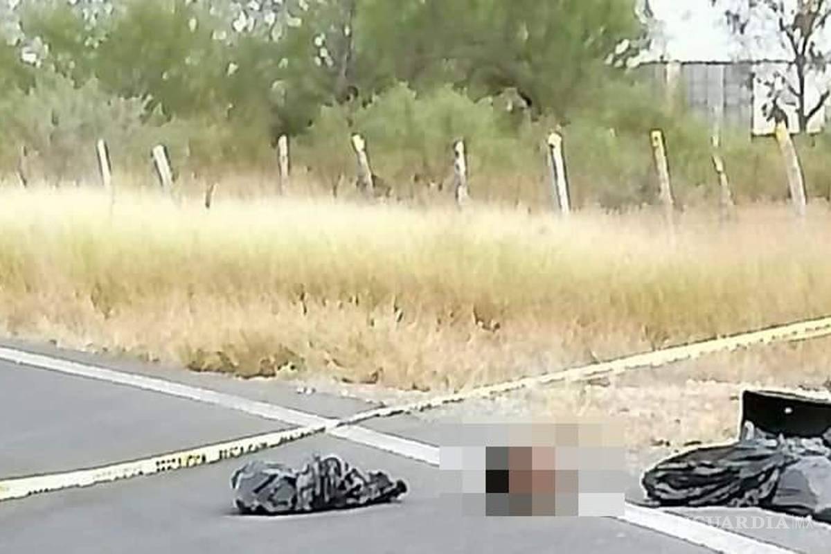 $!Violencia en Nuevo León: tras enfrentamiento encuentran cuatro decapitados en Doctor Coss