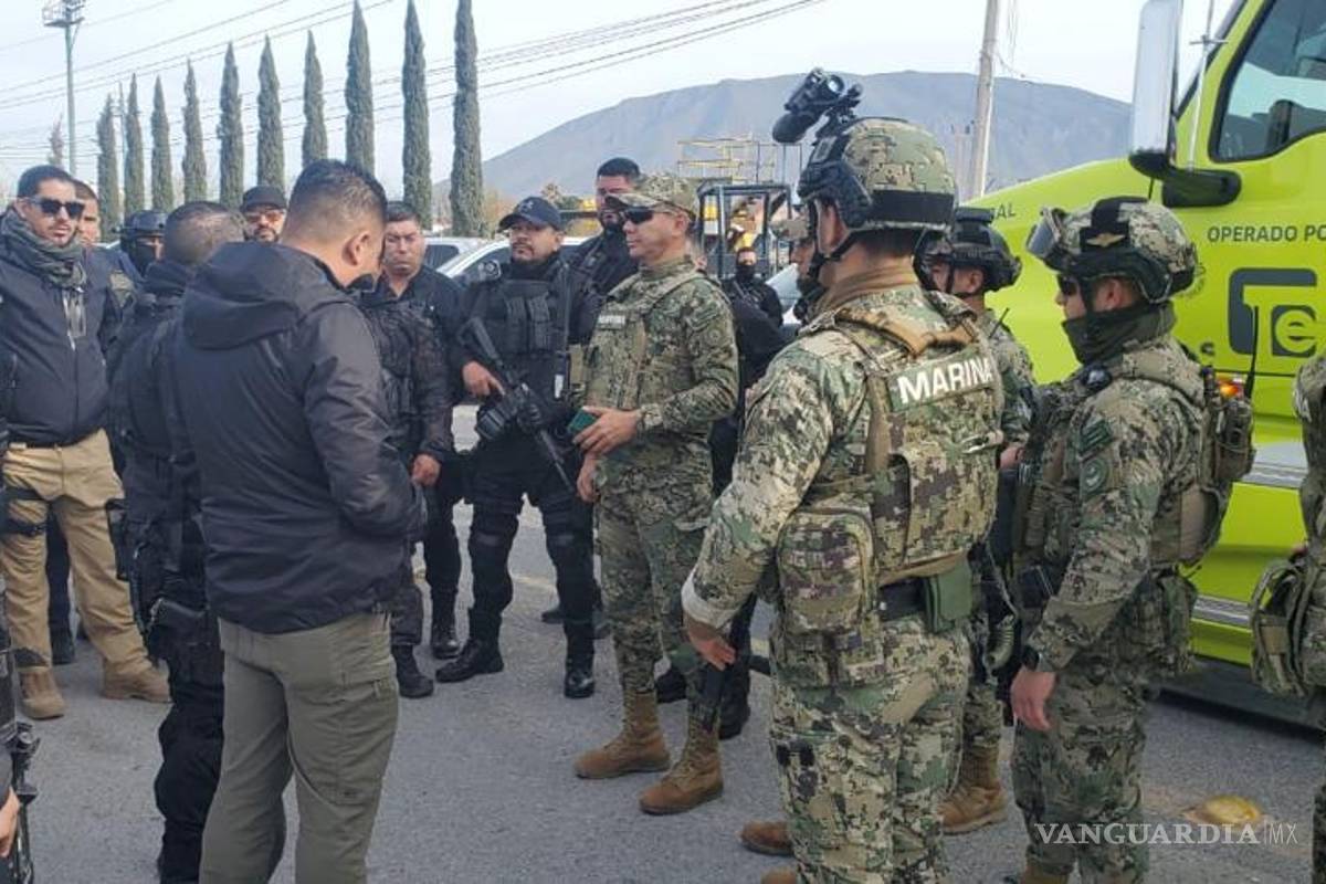 Despliega Semar operativo de seguridad en la Región Centro de Coahuila para combatir delitos