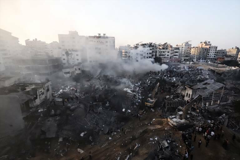 Muertos en Gaza ya son más de 8 mil; en su mayoría mujeres y niños. Noticias en tiempo real