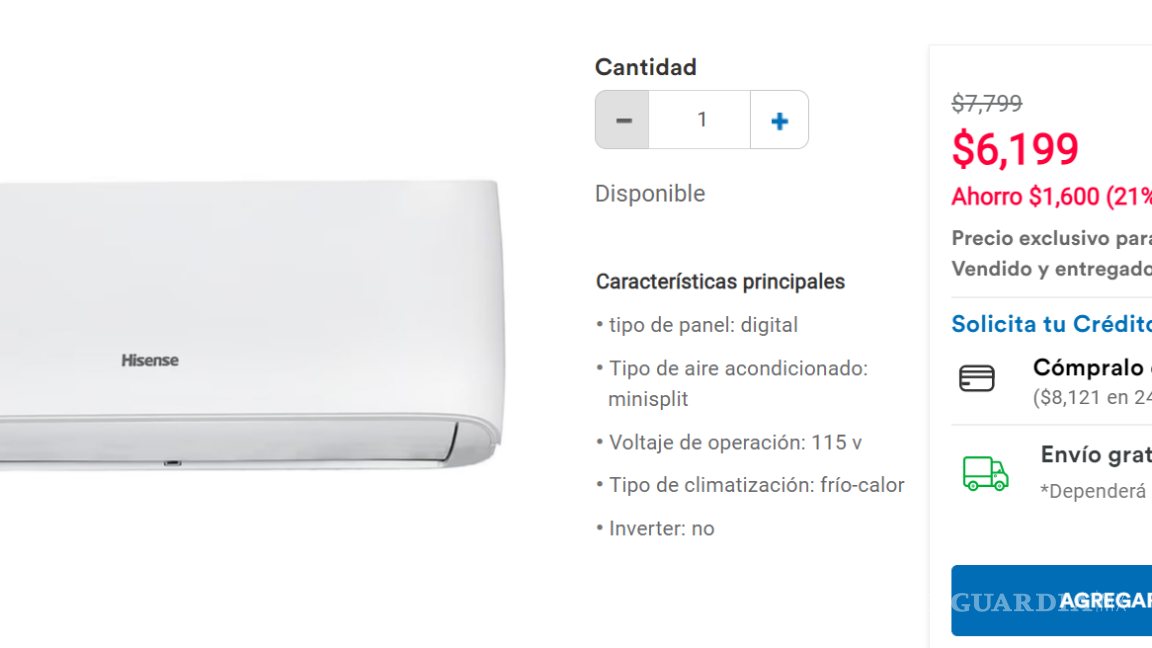 $!Coppel: Estos son los aires acondicionados con los mejores descuentos para enfrentar el calor de la Canícula