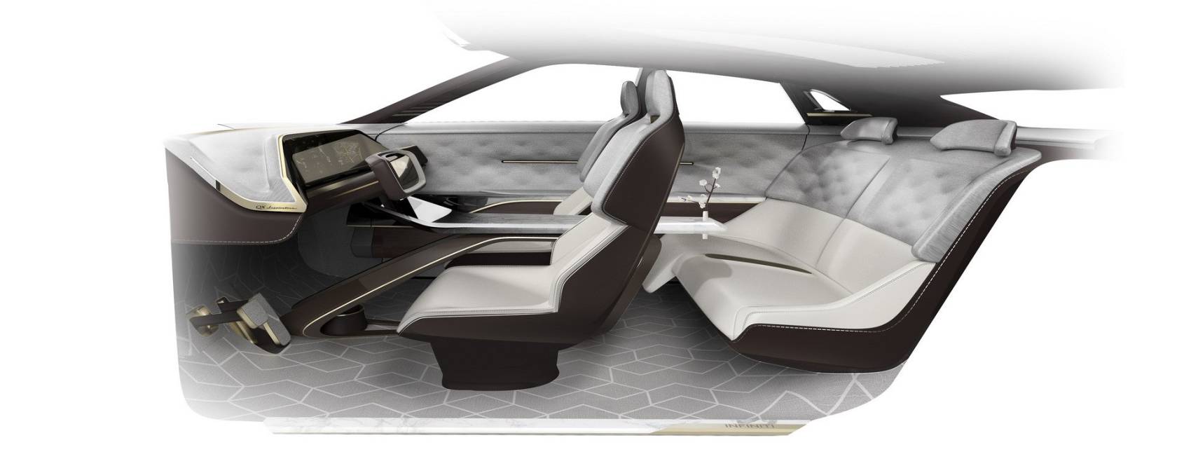 $!Infiniti presentó en Detroit su SUV eléctrico QX Inspiration Concept