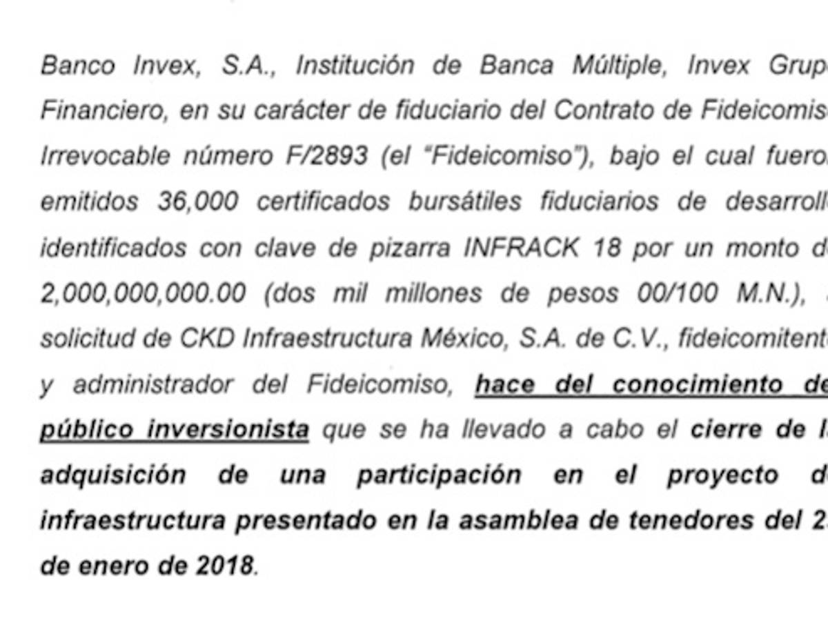 $!Peña Nieto le compró a OHL una parte del Circuito Mexiquense con dinero de afores