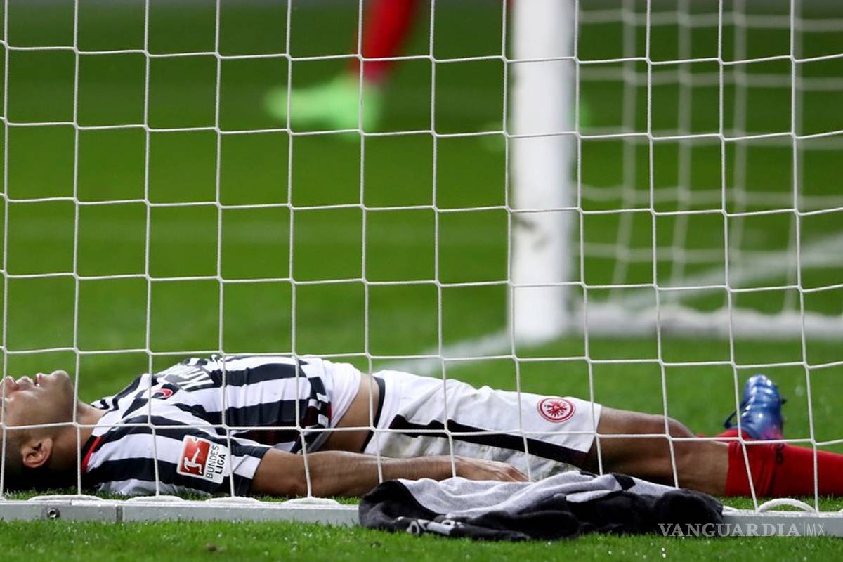 Fabián fue el 'gol, error y figura' con el Frankfurt