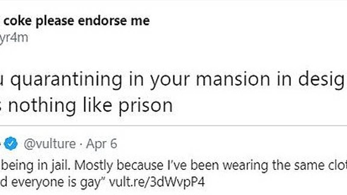 $!A Ellen DeGeneres ‘le llueve’ en Twitter tras decir que por el aislamiento se sentía ‘como en la cárcel’