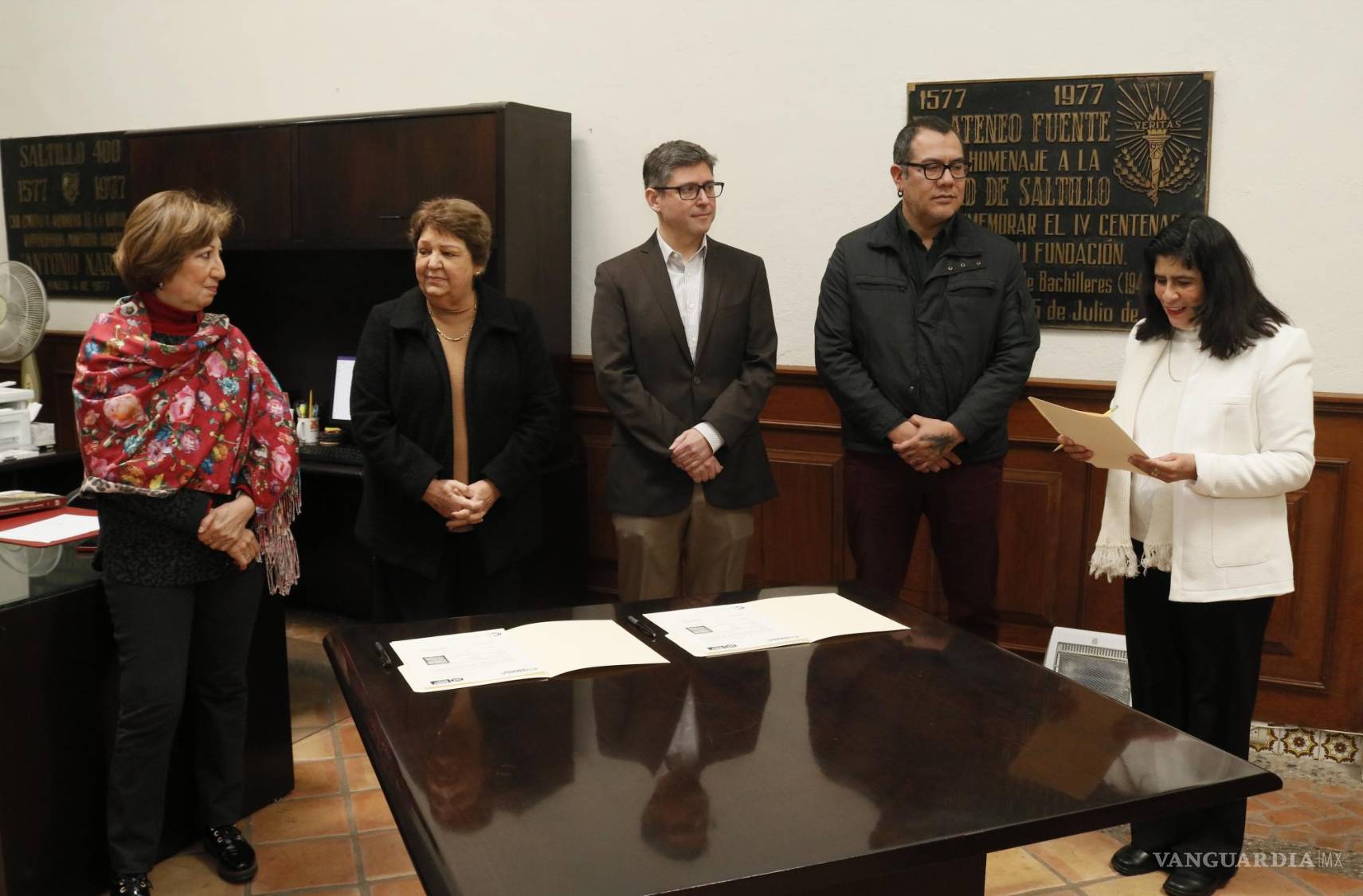 $!Entrega Pablo Urteaga su obra ‘Panorama’ al Centro Cultural Vito Alessio Robles