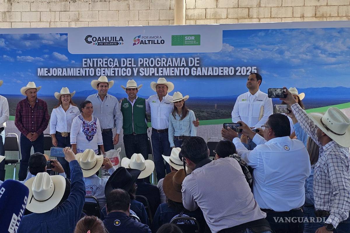 Coahuila invierte 20 mil pesos por semental bovino en programa de mejoramiento genético