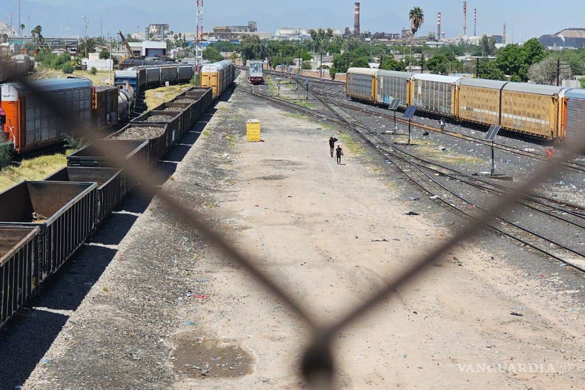 Ferromex prohíbe el paso a los migrantes en patios de trenes en Torreón