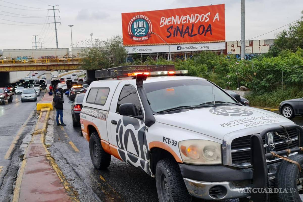 Sistema frontal trae a NL nevadas, lluvias y muertes