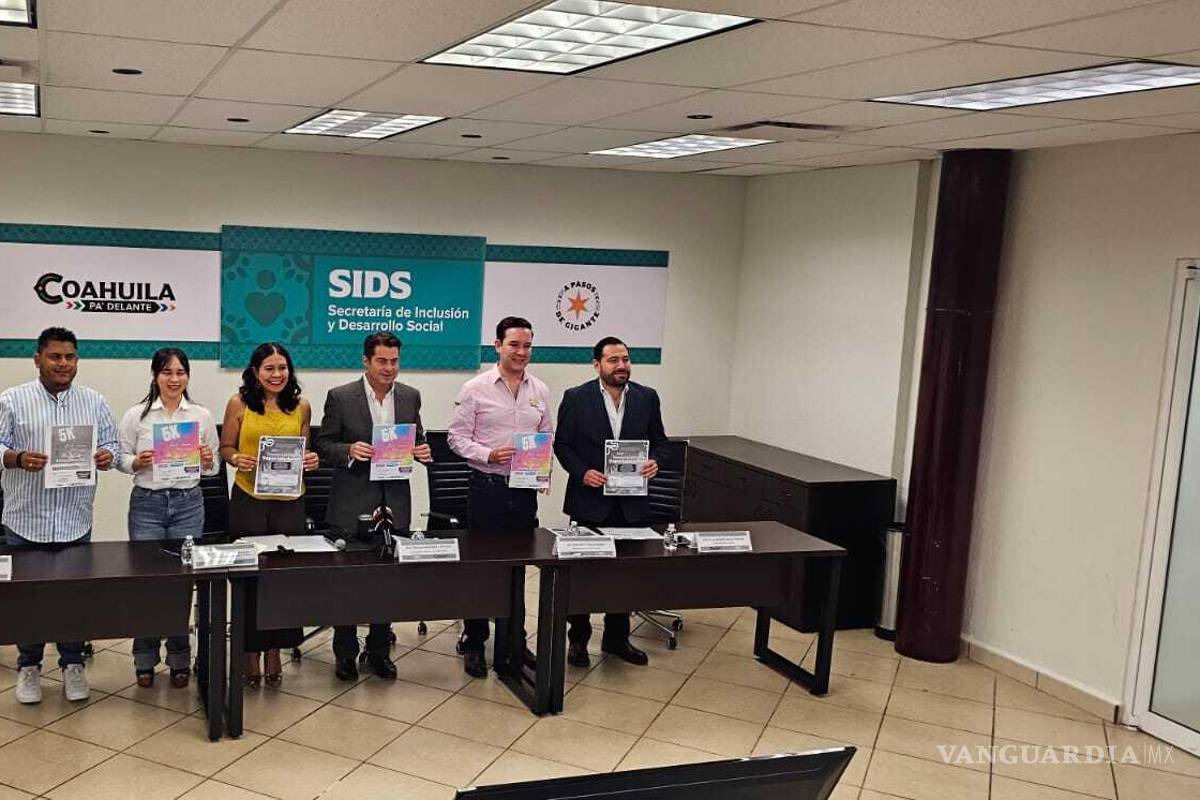 Carrera ‘Yo Por la Inclusión’ reunirá a familias en Saltillo con un mensaje de respeto y equidad