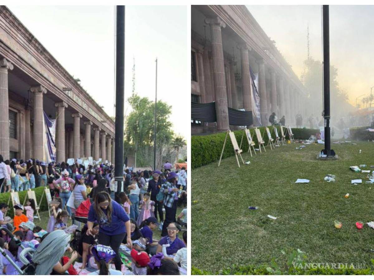 $!Señales en la Marcha del 8M 2025 en Saltillo