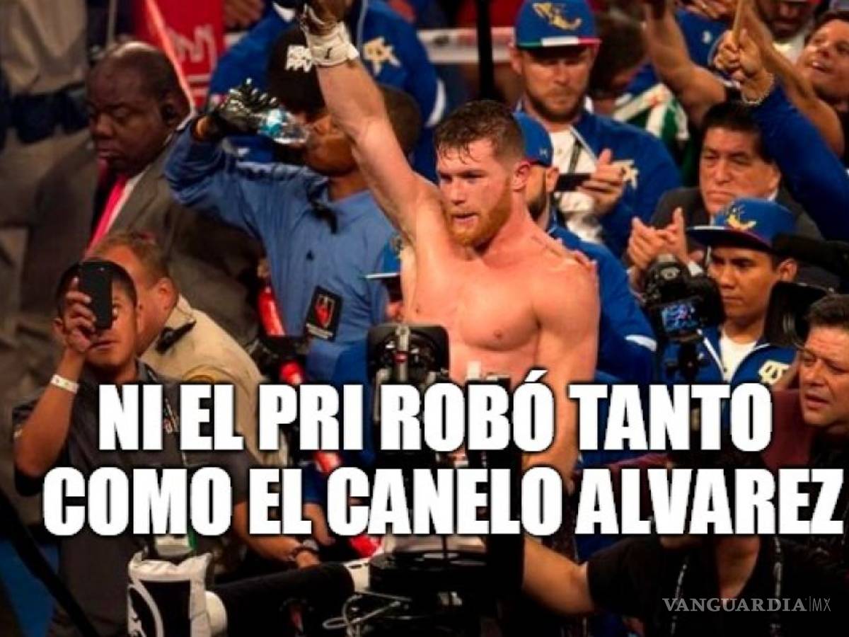 $!Los memes de la pelea del 'Canelo' Álvarez