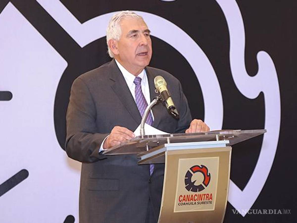 $!El líder de la Canacintra pidió que se conserve las cosas positivas que tiene Coahuila.